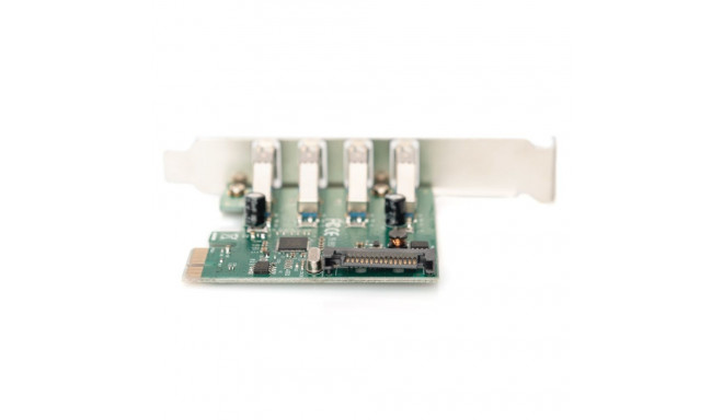 DIGITUS 4-Port USB 3.0 PCI Express Add-on Card VL800