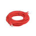 PATCHCORD CAT.6 UTP 5M RED FLUKE PASSED LANBERG