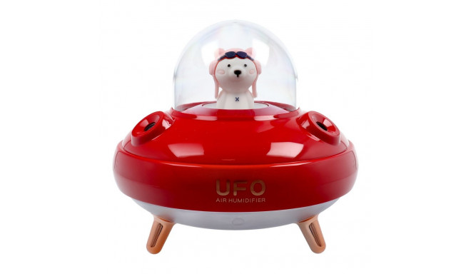 Aromatherapy machine / humidifier / diffuser UFO red