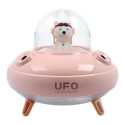 Aromatherapy machine / humidifier / diffuser UFO pink