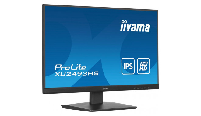 iiyama ProLite XU2493HS-B6 arvutimonitor 60.5 cm (23.8") 1920 x 1080 pikslit Full HD LED must