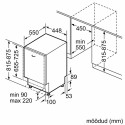 Integreeritav nõudepesumasin Bosch SPV6ZMX17E