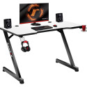 Huzaro Hero 2.5 desk, white, 120 cmx60 cm