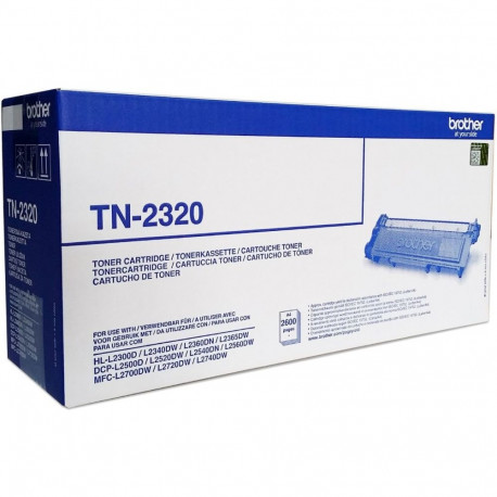 Brother TN-2320 must originaal toonerkassett (TN2320)