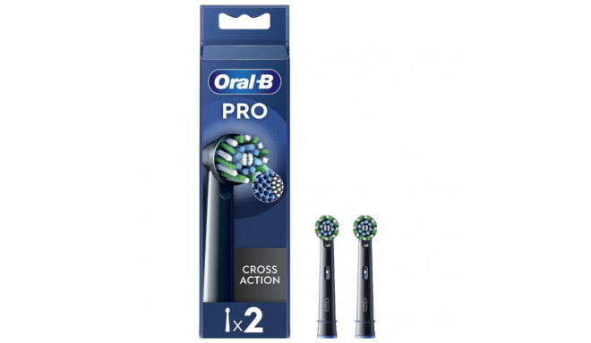 ORAL-B EB50RX-4 CrossAction Black Brush Set X-filaments