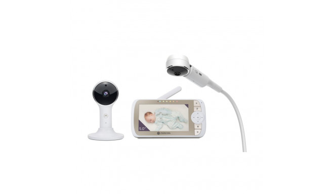 Motorola | Full HD Wi-Fi Video Baby Monitor with Crib Mount | VM65X CONNECT 5.0" | 5.0" LCD colour d