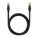 Baseus Ethernet CAT5, 1,5m võrgukaabel (must)