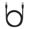 Baseus Ethernet CAT5, 1,5m võrgukaabel (must)