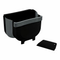 Cabinet door trash bin Wenko Fago 55028100 5 L Black Foldable