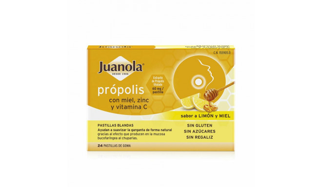 Kummikarud Juanola Propolis Sidrun Mesi 24 Ühikut
