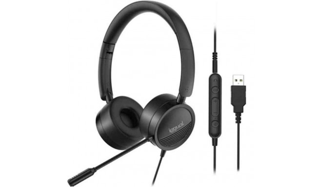 Headphones with Microphone iggual iggual Black