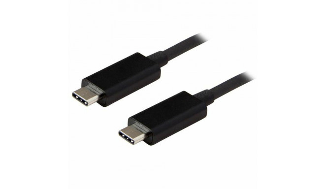 Kaabel USB C Startech USB31CC1M Must 1 m