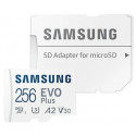 Samsung mälukaart microSDXC 256GB EVO Plus + adapter