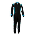 Racing jumpsuit Sparco K43 Thunder Black/Blue - L