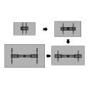 NEOMOUNTS Select Screen Wall Mount 55-110inch fixed VESA 800X600-1500X900