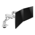 NEOMOUNTS Select Desk Mount Double Display Topfix Clamp and Grommet