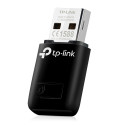 TP-LINK N300 WLAN Mini-USB-Adapter 2.4GHz 802.11b/g/n QSS-Taste Autorun-Tool supports Windows XP/Vis
