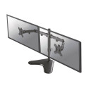 NEOMOUNTS D550DDBLACK Monitor Dual-DeskStand mount 10-32inch 2x8kg Full motion Tilt Swivel Pivot bac