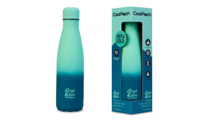 CoolPack termo pudele 500ml, Zila lagūna