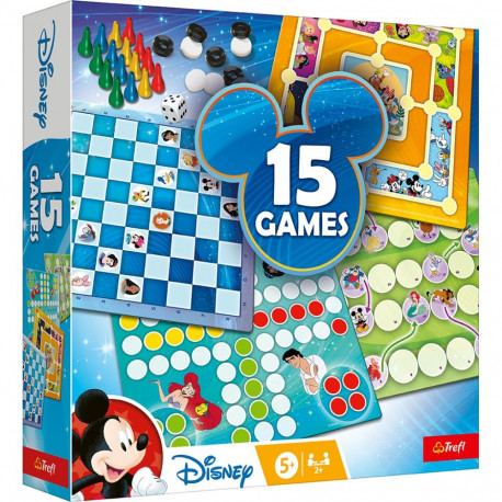 TREFL DISNEY Set of 15in1 games