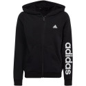 adidas Essentials Linear Logo Full-Zip Hoodie Jr IC3584 (128cm)