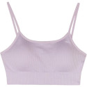 Stanik sportowy 4F F121 jasny fiolet 4FWSS24USBAF121 52S M/L