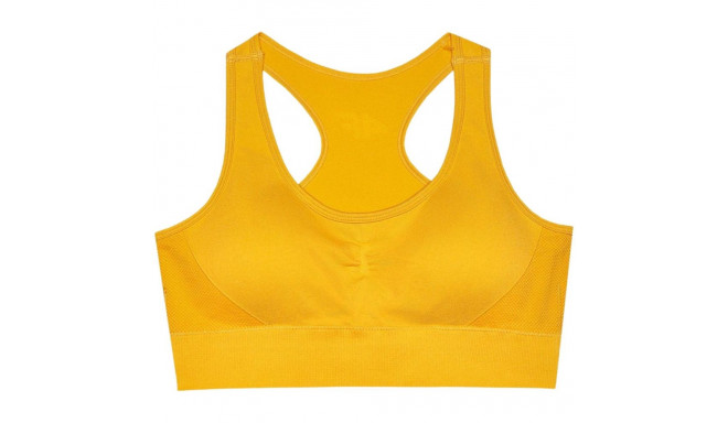 Stanik sportowy 4F F116 pomarańczowy 4FWSS24USBAF116 70S M/L