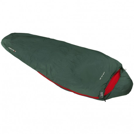 High Peak magamiskott Ultra Pak 500 Eco 205x75x50cm 23254, roheline-punane