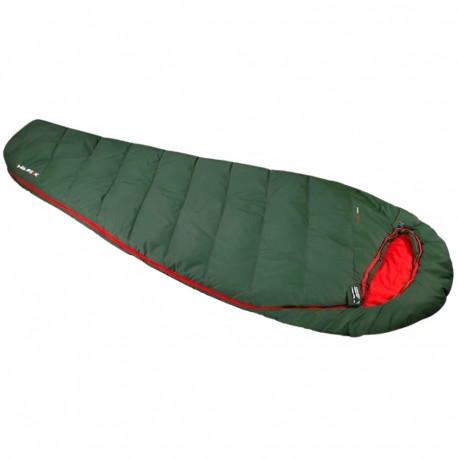 High Peak magamiskott Pak 600 Eco 210x75x50cm 23247, roheline-punane