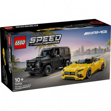 Blocks Speed Champions 76924 Mercedes-AMG G 63 and Mercedes-AMG SL 63