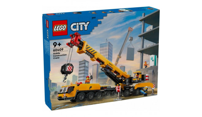 LEGO City 60409 Yellow Mobile Constructi on Crane