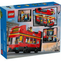 Bricks City 60407 Red Double-Decker Sightseeing Bus