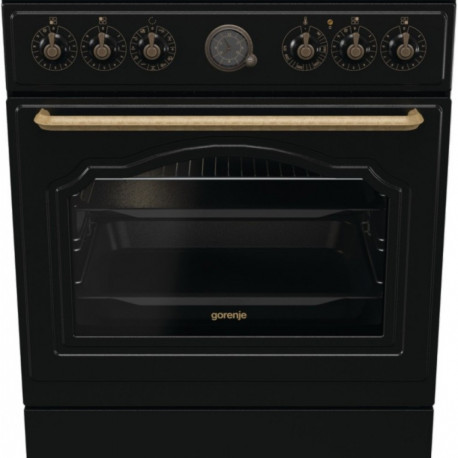 The Gorenje GECS6B70CLB is a freestanding ceramic cooker from Gorenje’s Cla