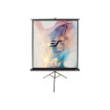 T100UWH | Portable Tripod Screen | Diagonal 100 " | 16:9 | Viewable screen width (W)  cm | Black