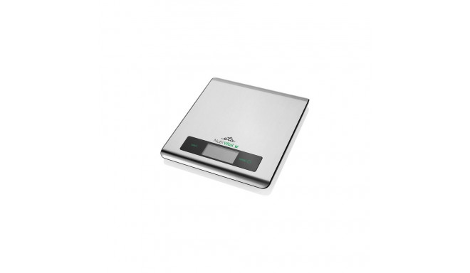 ETA nutri vital nutika rakendusega köögikaal, maksimaalne kaal 5 kg, täpsus 1 g, LCD-ekraan, hõbedan