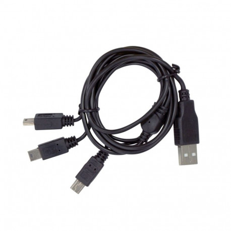 XP DEUS ja ORX laadimise kaabel 1 USB-A - 3X mini-B