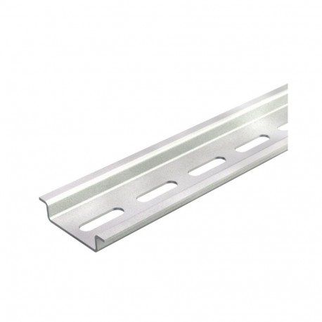 DIN liist, 2000 x 35 x 7.5mm, perforeeritud