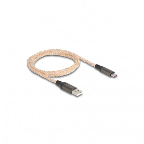 USB-C kaabel C - A 1.0m, RGB