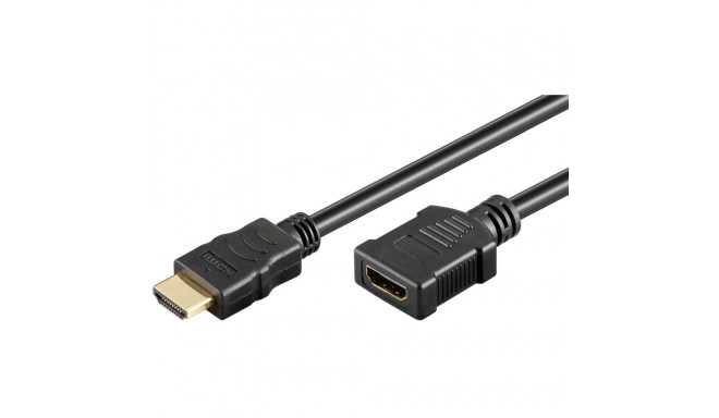 HDMI pikenduskaabel 5.0m + Ethernet, 4K 3840x2160p@60Hz