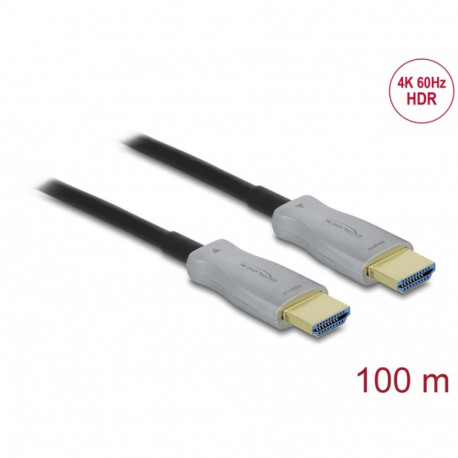 HDMI kaabel 100.0m, Active Optical, 4K, 3840x2160@60Hz