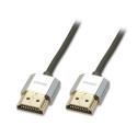 HDMI kaabel 2.0m, CROMO Slim Active High Speed + Ethernet, 2160p, 3D