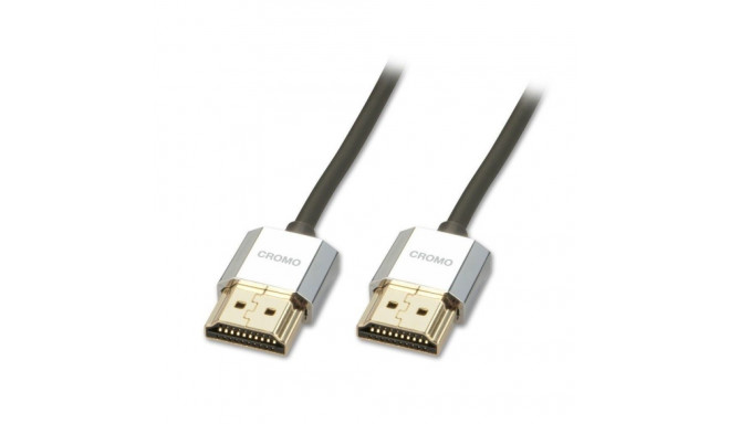 HDMI kaabel 2.0m, CROMO Slim Active High Speed + Ethernet, 2160p, 3D