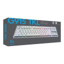 LOGITECH G915 TKL Keyboard White US INTL