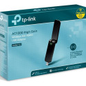 TP-LINK AC1200 WLAN Dualband USB 3.0-Adapter. 300MBit/s at 2.4GHz + 900MBit/s at 5GHz. 802.11a/b/g/n