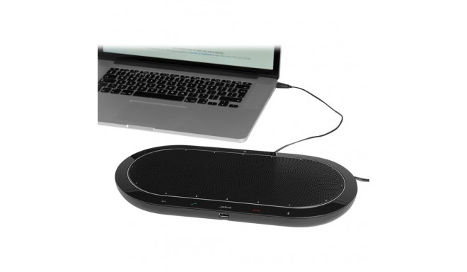 JABRA SPEAK 810 MS Speakerphone USB-BT-AUX connections best in class audio solution for group confer