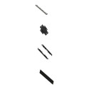 MULTIBRACKETS Wallmount Pro MBW2U Push In Pop Out Black 40inch-65inch