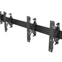 MULTIBRACKETS Wallmount Pro MBW2U Push In Pop Out Black 40inch-65inch