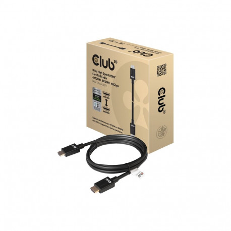 CLUB 3D HDMI 2.1 isane HDMI 2.1 isane ülikiire 10K 120Hz 1.5m/4.928ft