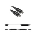 CLUB 3D USB 3.2 Gen 2 Type-C To C Active Bi-Directional Cable 8K60Hz Data 10Gbps And PD 60W M/M 5m