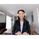 LOGITECH H390 Headset on-ear wired USB-A off-white